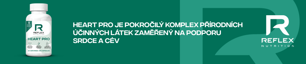 Heart pro je pokročilý komplex přírodních účinných látek zaměřený na podporu srdce a cév.