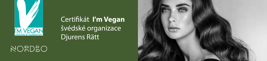 Certifikát I´m Vegan garantuje, že produkt je 100% rostlinného původu.