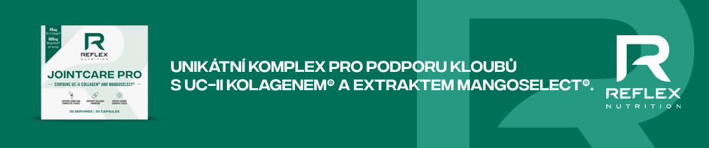 Unikátní komplex pro podporu kloubů s UC-II kolagenem a extraktem mangoselect.