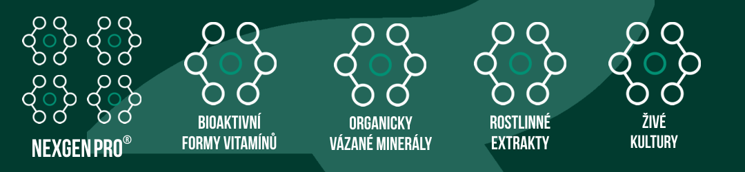 Prémiový multivitamín s obsahem bioaktivních forem vitamínů, organicky vázaných minerálů a živých probiotických kultur.