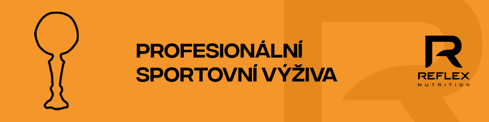 Profesionální sportovní výživa. Značka Reflex nepoužívá sojový protein nebo jiné levné suroviny.