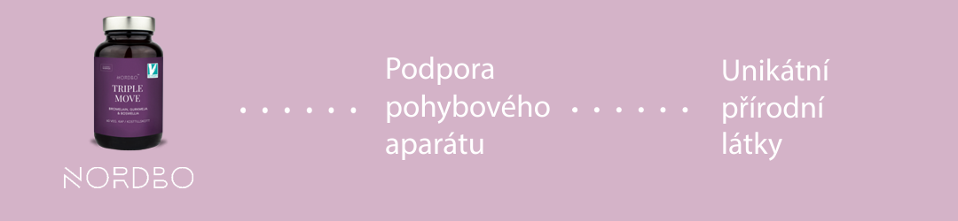 Triple Move 60 kapslí pro podporu kloubního a vazivového aparátu.