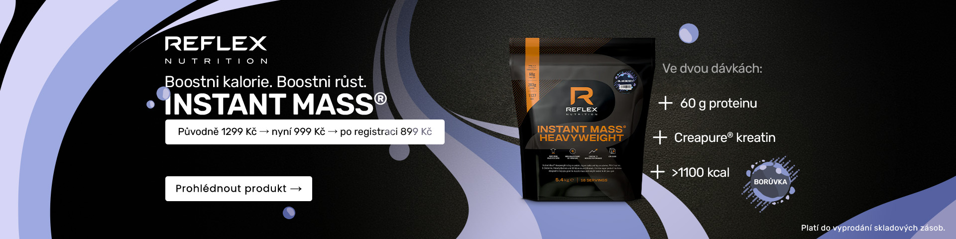 Reflex Instant Mass Heavy Weight Borůvka  - akční nabídka
